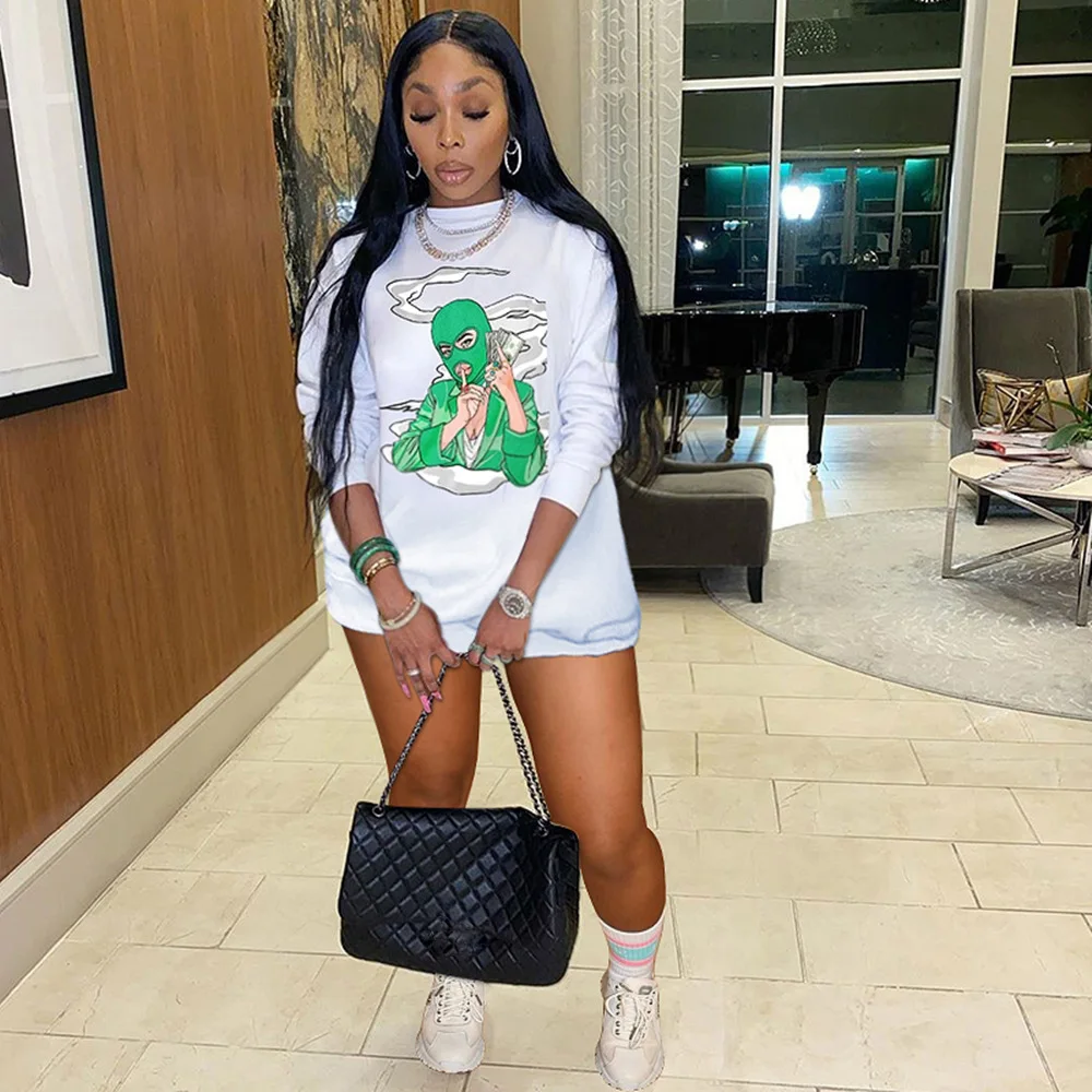 spring 2022 womens clothing fashion casual graphic print plus size sweatshirt dress fleece thickness plus size dress
spring 2022 womens clothing fashion casual graphic print plus size sweatshirt dress fleece thickness plus size dress