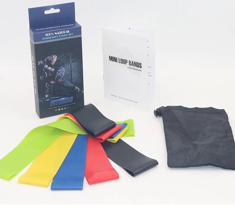 Yoga Fitness Physica 5 Latex Exercise Loop Resistance Bands Set for Workout and Stretching, 5 color set, or custom color
Yoga Fitness Physica 5 Latex Exercise Loop Resistance Bands Set for Workout and Stretching, 5 color set, or custom color