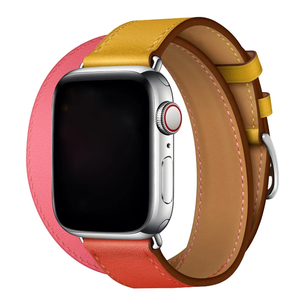 for Apple Watch Double Tour Luxury Genuine Leather Band for iWatch Strap 38/40mm Series 6 SE5 4 3 2 1
for Apple Watch Double Tour Luxury Genuine Leather Band for iWatch Strap 38/40mm Series 6 SE5 4 3 2 1