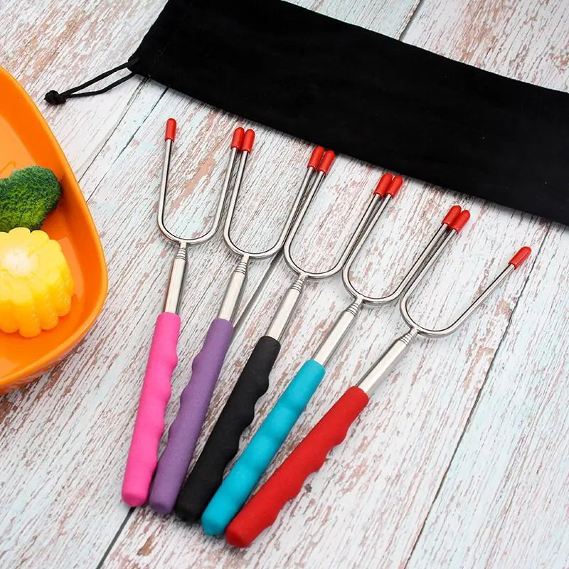 Amazon Stainless Steel 5-color Telescopic Barbecue Fork Chicken Leg Fork Outdoor BBQ Tool
Amazon Stainless Steel 5-color Telescopic Barbecue Fork Chicken Leg Fork Outdoor BBQ Tool
