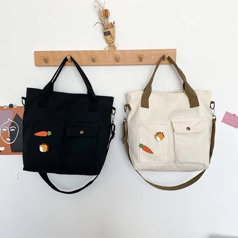 2021 fashion canvas handbag sling women shoulder bags girls side bags for college, Black, white
2021 fashion canvas handbag sling women shoulder bags girls side bags for college, Black, white