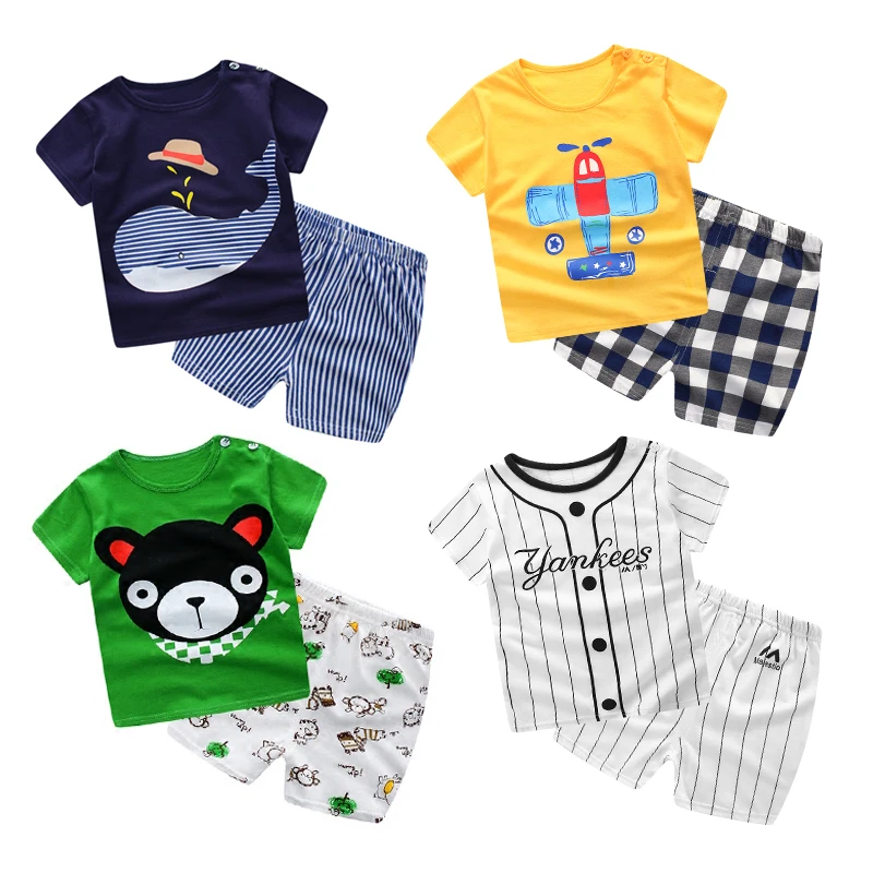 Custom Baby Boy Clothes Aircraft Baby Boy Girl Clothing Set Cotton Baby Clothes Suits Short Infant Kids Clothes
Custom Baby Boy Clothes Aircraft Baby Boy Girl Clothing Set Cotton Baby Clothes Suits Short Infant Kids Clothes