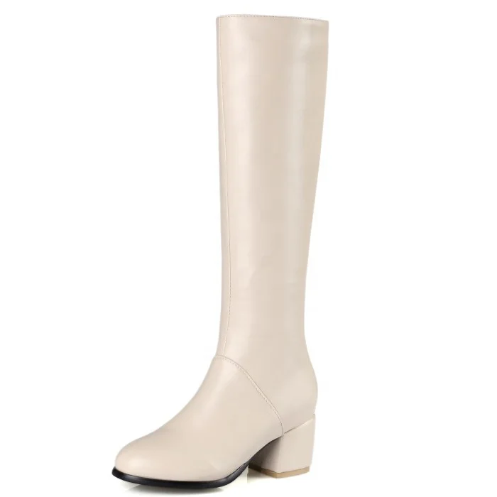 Women's Knee High Boots Chunky Block Heel Long Boots Round toe Side Zipper Knight Boots women Winter Warm Shoes, Black beige
Women's Knee High Boots Chunky Block Heel Long Boots Round toe Side Zipper Knight Boots women Winter Warm Shoes, Black beige