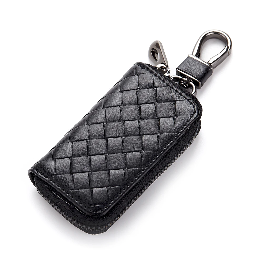 2022 new arrive leather key chain smart car key holder cowhide woven fashion key case for man perfect key holder for branding
2022 new arrive leather key chain smart car key holder cowhide woven fashion key case for man perfect key holder for branding