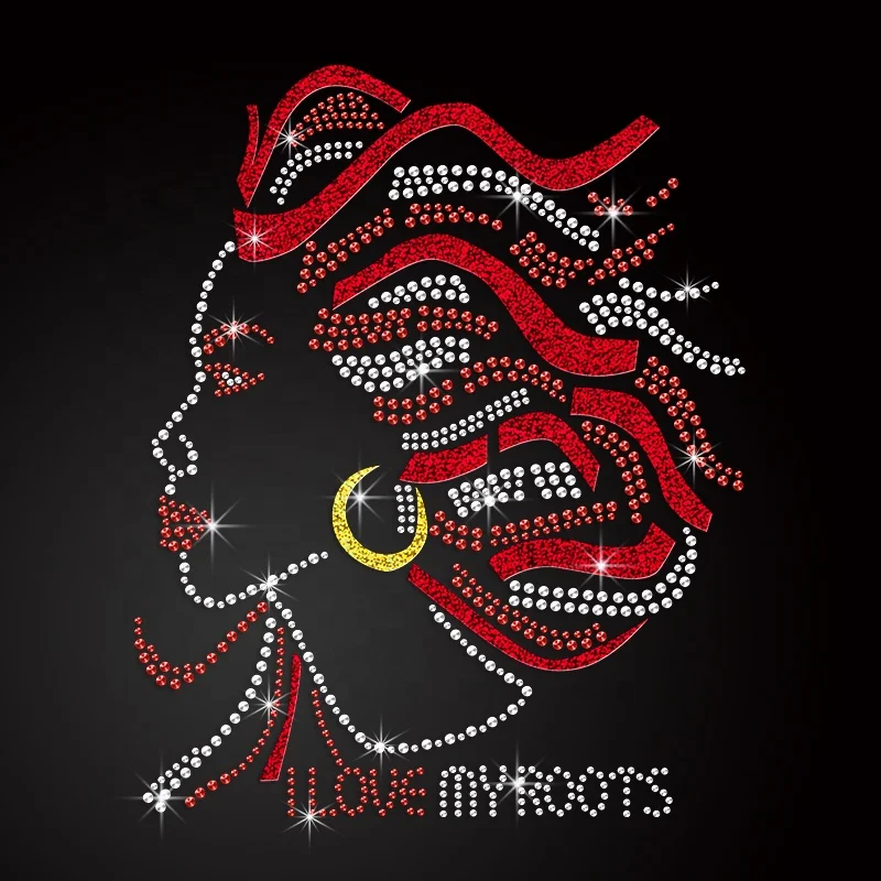 New Style Iron On I Love My Roots Afro Girl Iron On Holofoil Rhinestone Transfer Decal Afro Lady Rhinestone Transfer For Shirts, Gold-ab (uh-4 ), red-ab (uh-1), ruby (ckr20),crystal (ckr01)
New Style Iron On I Love My Roots Afro Girl Iron On Holofoil Rhinestone Transfer Decal Afro Lady Rhinestone Transfer For Shirts, Gold-ab (uh-4 ), red-ab (uh-1), ruby (ckr20),crystal (ckr01)