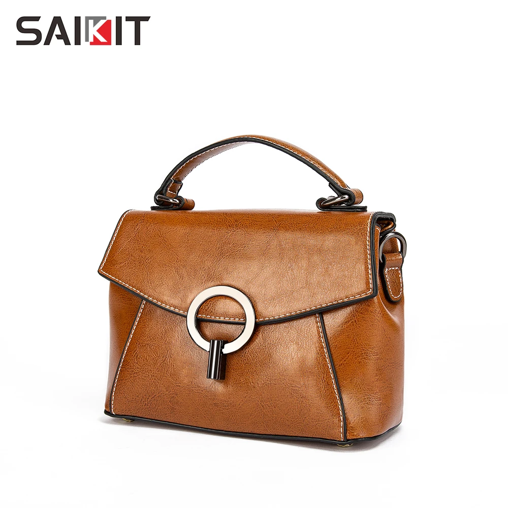 Fashion Genuine Crossbody Hand beg Custom Waterproof Oil Wax Cowhide Leather female girls women handbags
Fashion Genuine Crossbody Hand beg Custom Waterproof Oil Wax Cowhide Leather female girls women handbags