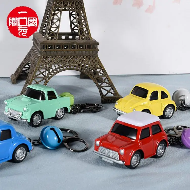 One dollar Aluminum alloy car keychain simulation mini pull back car toy wholesale student schoolbag pendant for children 
One dollar Aluminum alloy car keychain simulation mini pull back car toy wholesale student schoolbag pendant for children