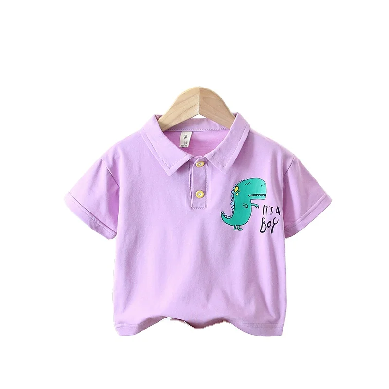 Children Creative Dinosaur Printing T-shirts Home Casual Cartoon Style Cotton Polo Shirts Summer Breathable Short Sleeve Tops
Children Creative Dinosaur Printing T-shirts Home Casual Cartoon Style Cotton Polo Shirts Summer Breathable Short Sleeve Tops