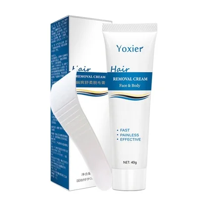 YOXIER Natural Men Women Painless Permanent Hair Removal Cream 40g
YOXIER Natural Men Women Painless Permanent Hair Removal Cream 40g
