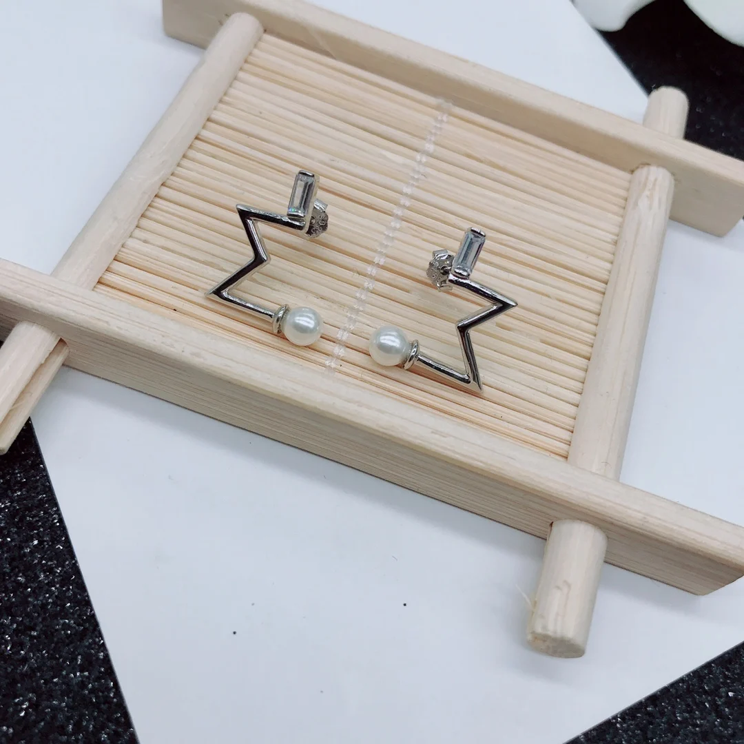 Fashion Trendy Wholesale 925 Sterling Silver Pearl lightning Earrings Women's jewelry
Fashion Trendy Wholesale 925 Sterling Silver Pearl lightning Earrings Women's jewelry