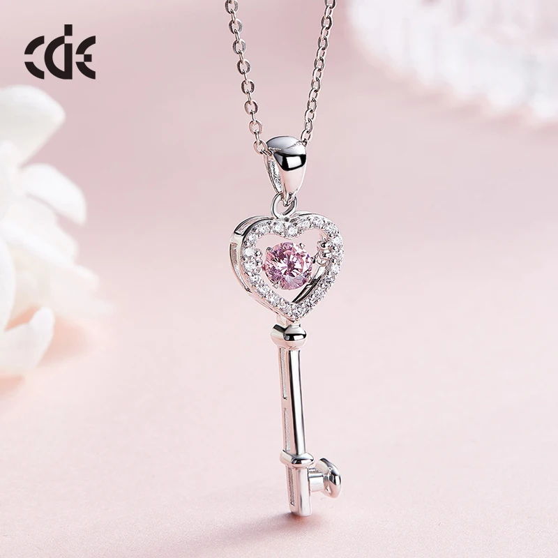Wholesale 925 Silver Women Jewelry Lucky Love Key Shape Necklace
Wholesale 925 Silver Women Jewelry Lucky Love Key Shape Necklace