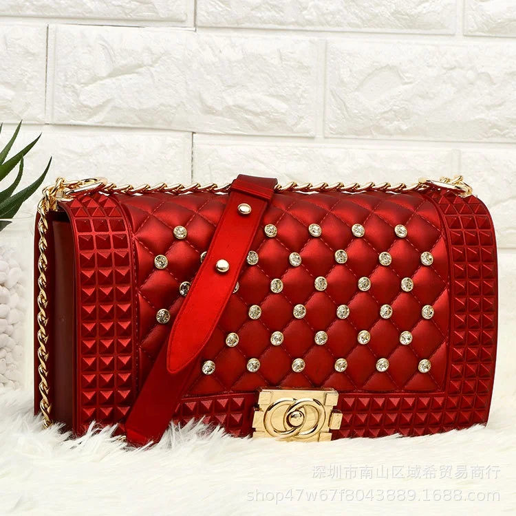 High quality diamond cross body clear colorful ladies luxury jelly purses hand bag pvc women bags handbags
High quality diamond cross body clear colorful ladies luxury jelly purses hand bag pvc women bags handbags