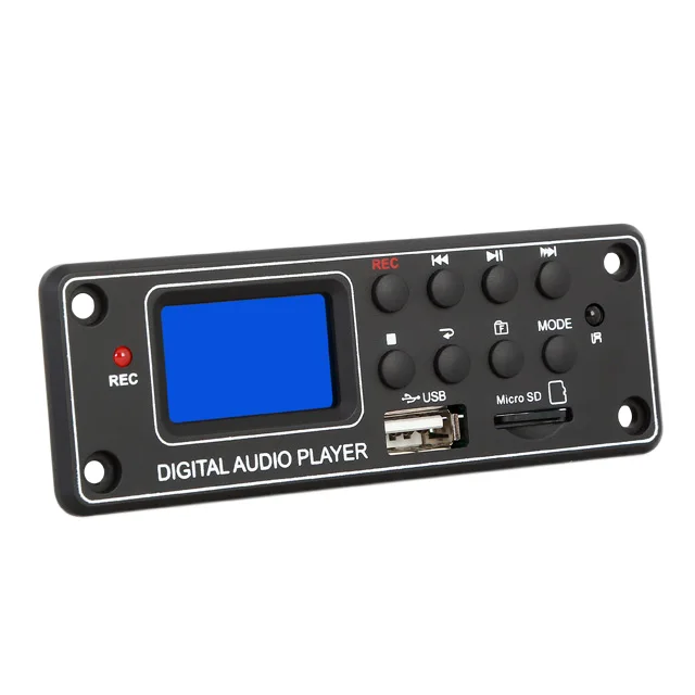 Professional Digital Audio Player Module MP3 BT USB FM Video LCD Display Circuit Board Module TPM006c
Professional Digital Audio Player Module MP3 BT USB FM Video LCD Display Circuit Board Module TPM006c