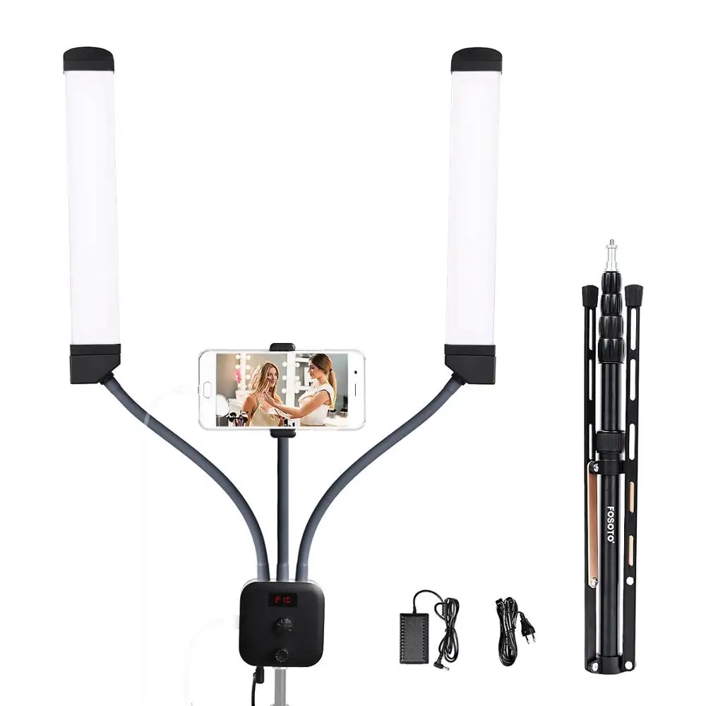 fosoto Multimedia Extreme With Selfie Function Photography Light Led Video light selfie ring Lamp with tripod stand for makeup
fosoto Multimedia Extreme With Selfie Function Photography Light Led Video light selfie ring Lamp with tripod stand for makeup