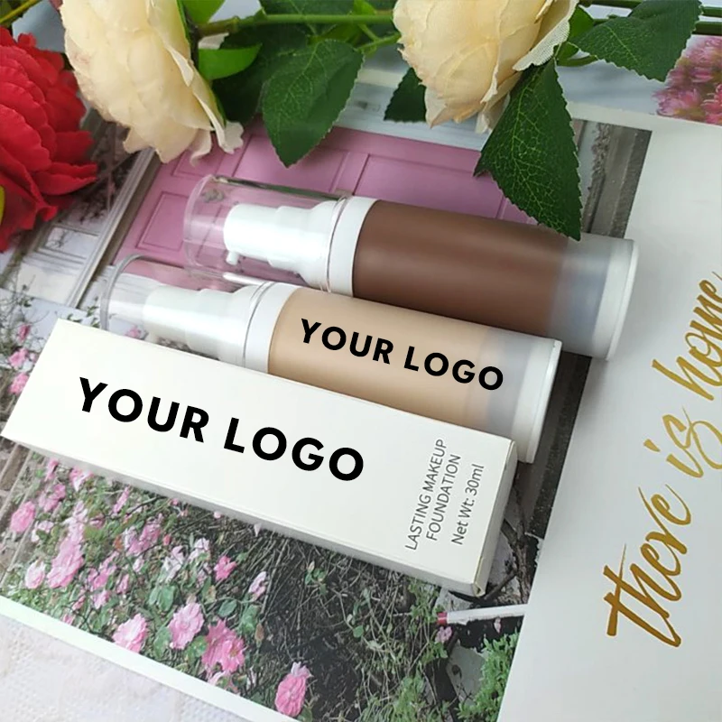 Face makeup private label waterproof full coverage All Skin Liquid Foundation makeup dark skin
Face makeup private label waterproof full coverage All Skin Liquid Foundation makeup dark skin