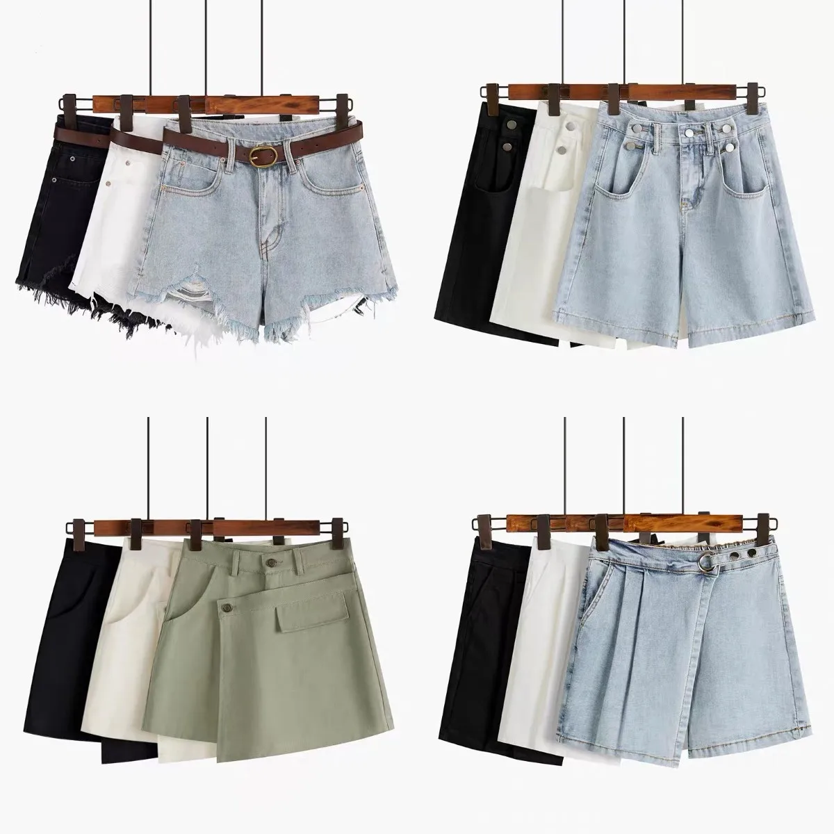 Hot Selling Female Nylon and Spandex Cotton Bull-puncher Knickers Blue Jean Shorts for Women, Custom color
Hot Selling Female Nylon and Spandex Cotton Bull-puncher Knickers Blue Jean Shorts for Women, Custom color