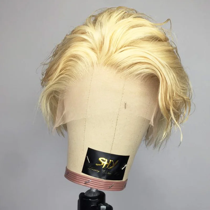 Short Bob Brazilian Hair Wig Cut Style 613 Color Human Hair Wigs Lace Front Wig For Women
Short Bob Brazilian Hair Wig Cut Style 613 Color Human Hair Wigs Lace Front Wig For Women