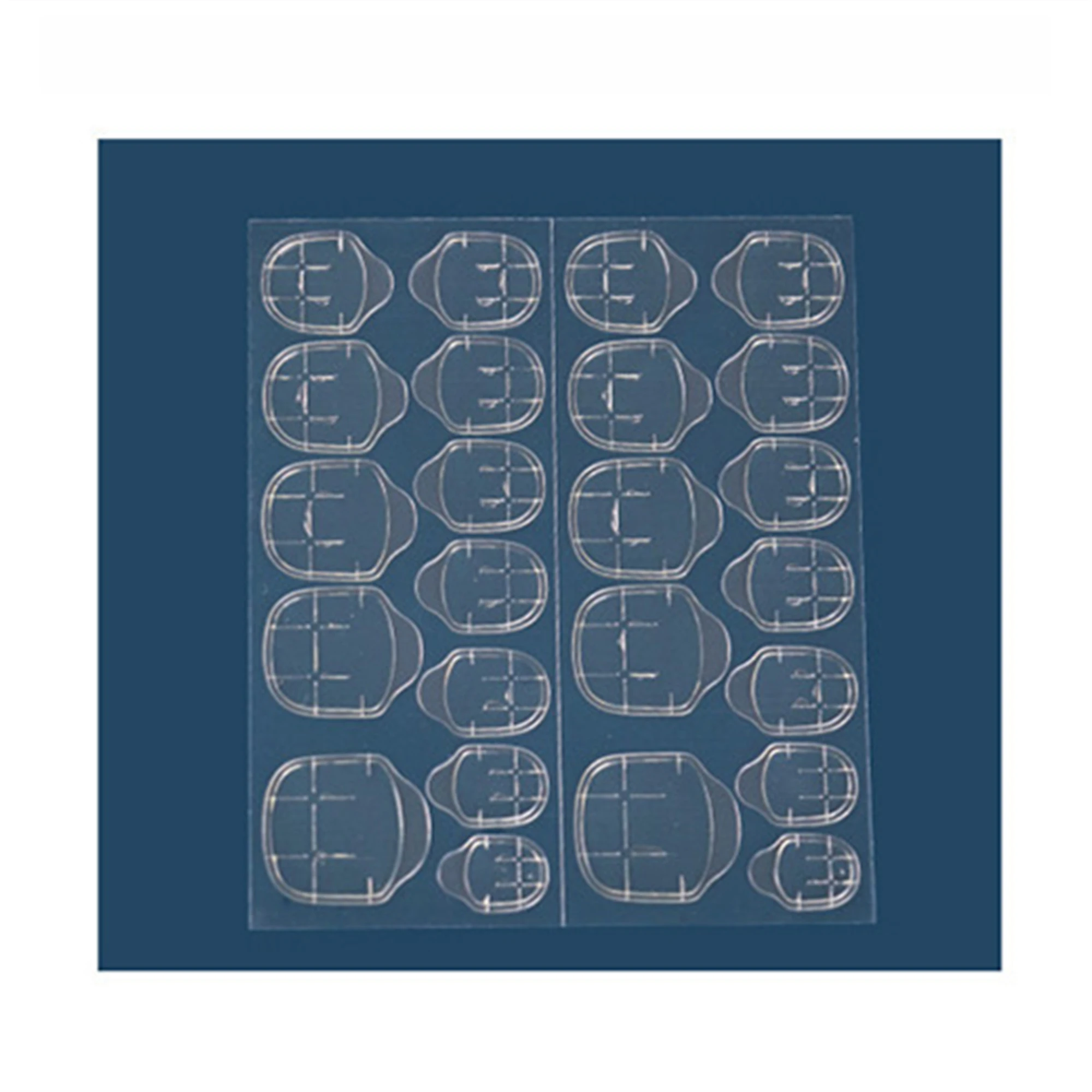 Hot selling Transparent nail stickers waterproof nails jelly double-sided adhesive nail stickers
Hot selling Transparent nail stickers waterproof nails jelly double-sided adhesive nail stickers