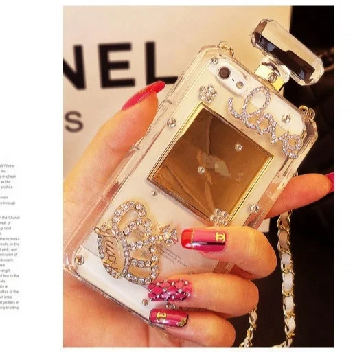 Luxury Bling Crystal Diamond Chain Handbag Perfume Bottle Lanyard Case For iPhone 11 12 Pro MAX X XR XS 6 7 8 Plus Phone Cases
Luxury Bling Crystal Diamond Chain Handbag Perfume Bottle Lanyard Case For iPhone 11 12 Pro MAX X XR XS 6 7 8 Plus Phone Cases