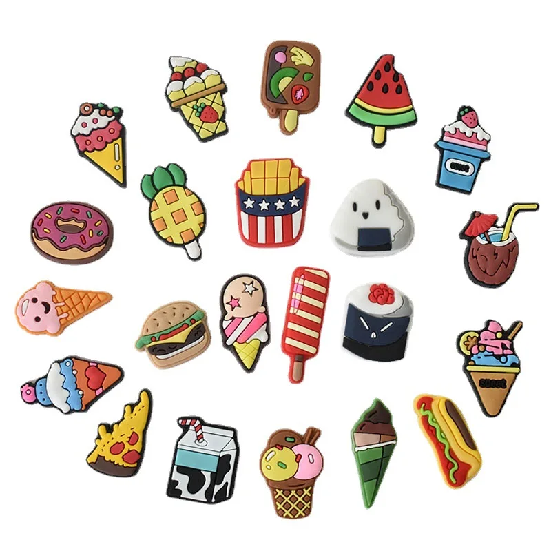 Factory wholesale high quality 3d cartoon food pattern accessories luxury children's clogs ornaments, As picture/custom
Factory wholesale high quality 3d cartoon food pattern accessories luxury children's clogs ornaments, As picture/custom