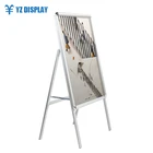 Advertising Sidewalk Sign Water Base A Frame Poster Board Display Stand