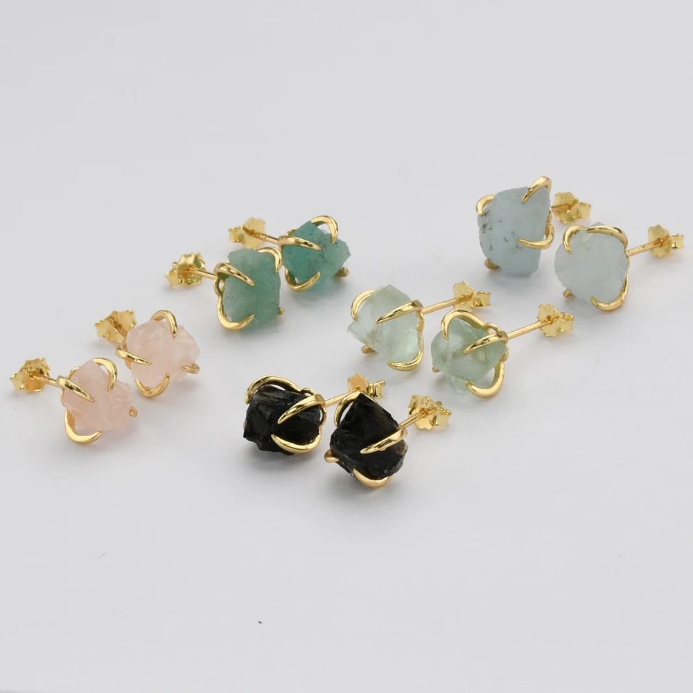 Moonstone Claw Set Sterling Silver Healing Crystal Studs Fine Jewelry Earring Fashion Jewelry Raw Crystal Earrings
Moonstone Claw Set Sterling Silver Healing Crystal Studs Fine Jewelry Earring Fashion Jewelry Raw Crystal Earrings