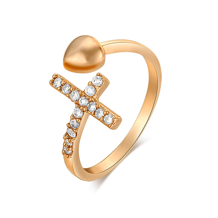 Christian jewelry rings Alloy brass Channel Setting Rhinestone cubic zircon Cross Heart adjustable pave open ring for women girl, Gold, silver
Christian jewelry rings Alloy brass Channel Setting Rhinestone cubic zircon Cross Heart adjustable pave open ring for women girl, Gold, silver