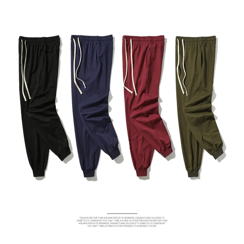 W012 European and American men's casual pants summer new products basic small feet loose solid color pants casual sweatpants
W012 European and American men's casual pants summer new products basic small feet loose solid color pants casual sweatpants