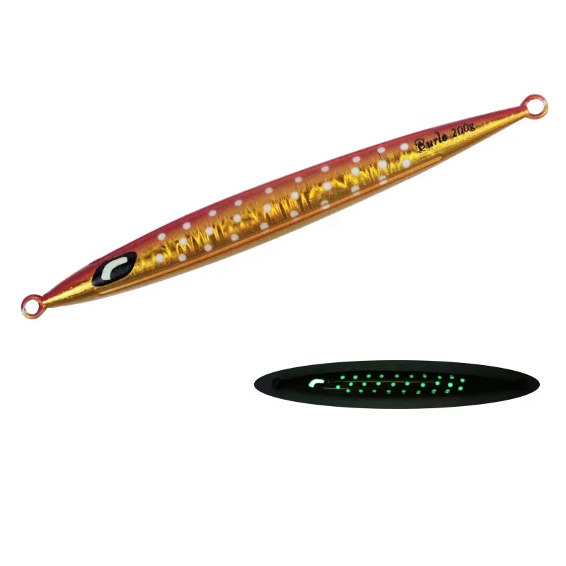 Best price high-pitched luminous jig metal lures lead fish Jig lure slow shaking for sea fishing night fishing boat fishing, 5 colors
Best price high-pitched luminous jig metal lures lead fish Jig lure slow shaking for sea fishing night fishing boat fishing, 5 colors