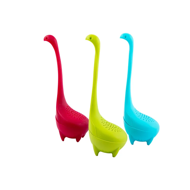 Loch Ness monster silicone strainer teapot tea infuser silicone handle strainer strainer loose teaspoons
Loch Ness monster silicone strainer teapot tea infuser silicone handle strainer strainer loose teaspoons