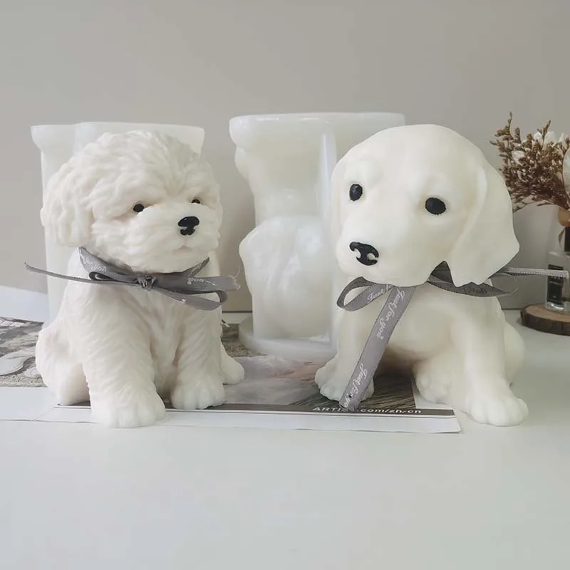 Home Decoration Soy Wax Puppy Animal Teddy Puppies Dog Silicone Mould Cute Beagle Candle Mold, White
Home Decoration Soy Wax Puppy Animal Teddy Puppies Dog Silicone Mould Cute Beagle Candle Mold, White