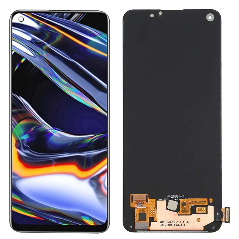 New Original For Realme 7 7i 7Pro LCD Display With Frame Touch Screen Digitizer Assembly, Black
New Original For Realme 7 7i 7Pro LCD Display With Frame Touch Screen Digitizer Assembly, Black