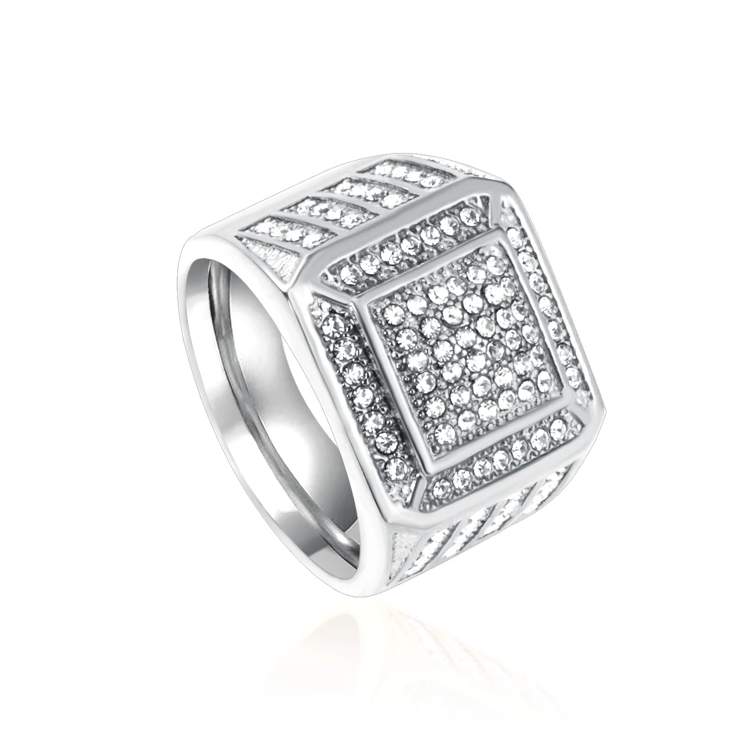 Cubic Zirconia Gold Silver Classical Square Ring For Women And Men New Arrived Fashion Cube Shape Rings
Cubic Zirconia Gold Silver Classical Square Ring For Women And Men New Arrived Fashion Cube Shape Rings