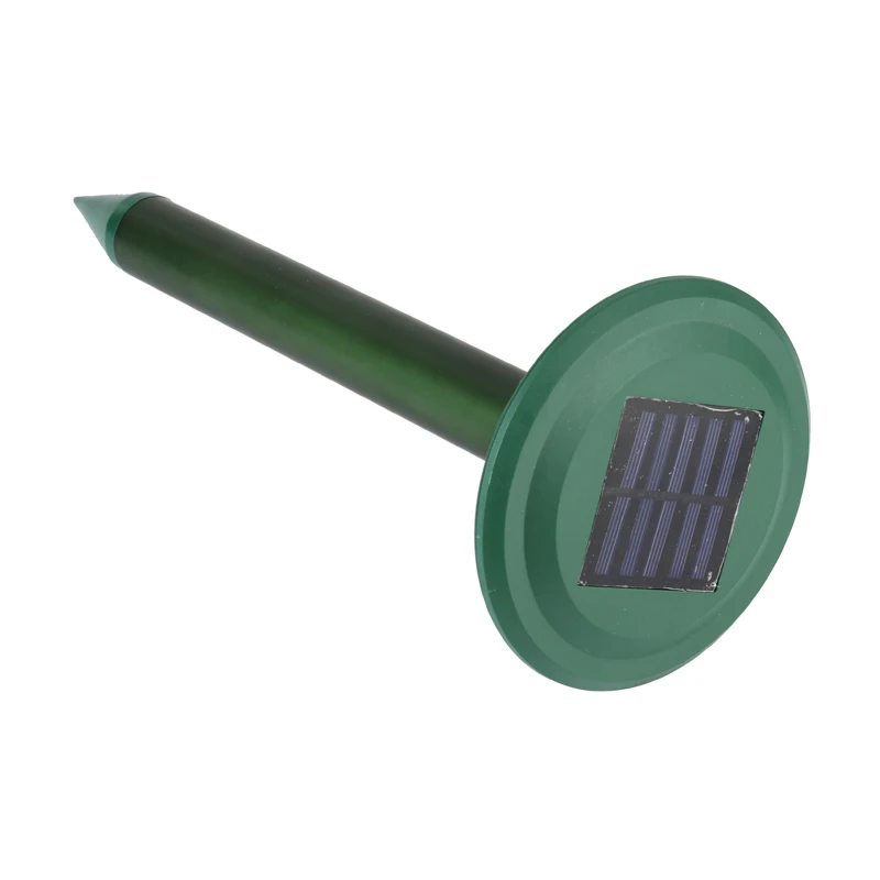 High Quality Ultrasonic Solar Powered Mole Repeller Efficient Mole Mouse snakes Repeller for Lawn Garden Yards, Dark green
High Quality Ultrasonic Solar Powered Mole Repeller Efficient Mole Mouse snakes Repeller for Lawn Garden Yards, Dark green