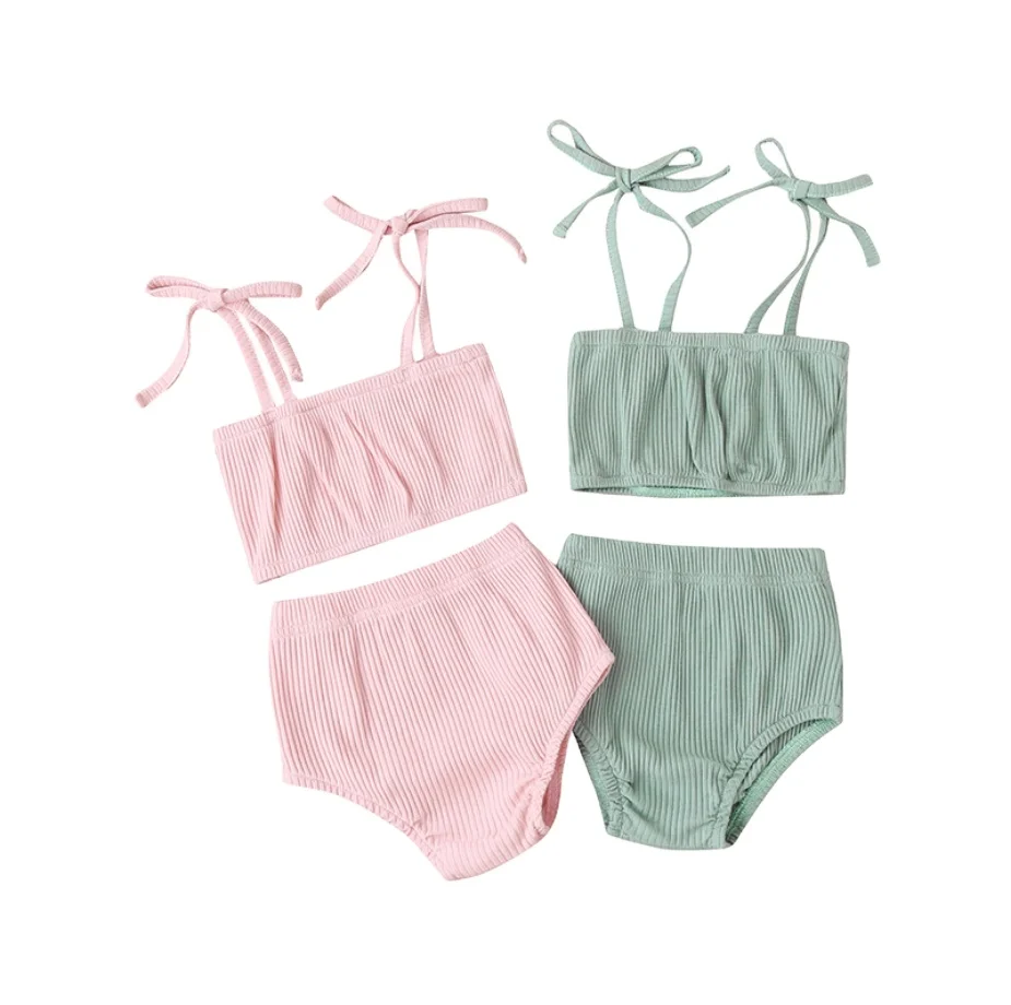 Toddler Girl Outfits 2 Pcs Spaghetti Strap T-Shirt Vest Tops and Shorts Pants girls clothes Sets
Toddler Girl Outfits 2 Pcs Spaghetti Strap T-Shirt Vest Tops and Shorts Pants girls clothes Sets