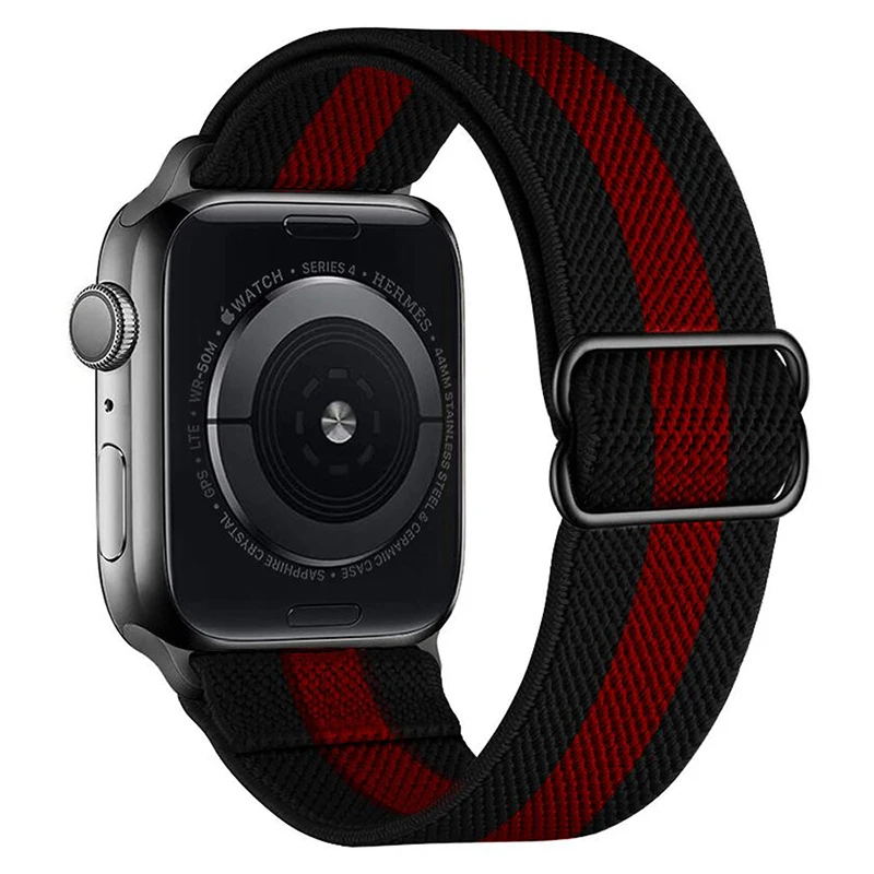 Smart Watch Band for Apple Watch 6 SE 5 4 3 2 1 Leopard Rainbow Camouflage Adjustable Elastic Nylon Solo Loop Strap for iWatch
Smart Watch Band for Apple Watch 6 SE 5 4 3 2 1 Leopard Rainbow Camouflage Adjustable Elastic Nylon Solo Loop Strap for iWatch