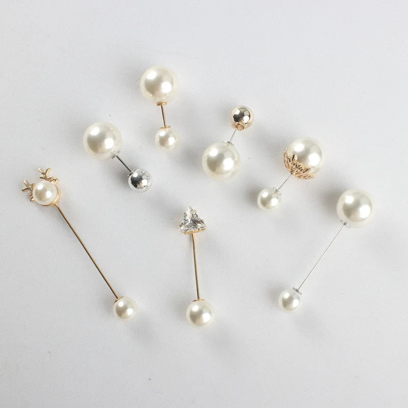 Wholesale classic alloy scarf double head pin imitation pearl brooches hijab safety pearl brooches wedding Accessories, As the picture
Wholesale classic alloy scarf double head pin imitation pearl brooches hijab safety pearl brooches wedding Accessories, As the picture