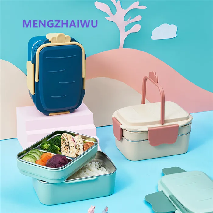 2021 latest eco friendly household products China import office worker bamboo tableware Portable 304 stainless steel lunch box, Mixed
2021 latest eco friendly household products China import office worker bamboo tableware Portable 304 stainless steel lunch box, Mixed