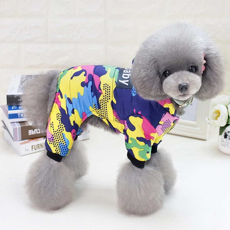 2021 New Pet Dogs winter clothes Puppy Clothing Wadded Jacket Pet Dog Jumpsuit Coat Winter Warm Thicken Outerwear
2021 New Pet Dogs winter clothes Puppy Clothing Wadded Jacket Pet Dog Jumpsuit Coat Winter Warm Thicken Outerwear