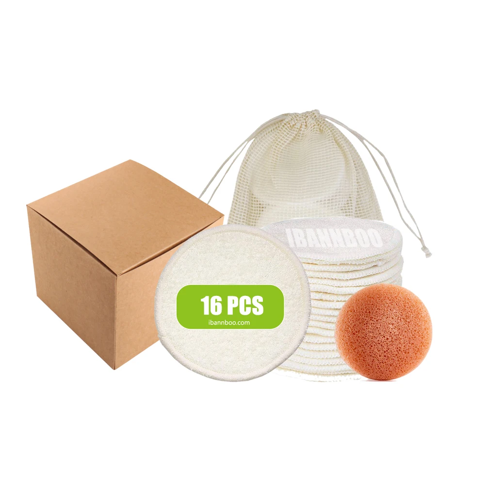 Ibannboo FREE SAMPLE 12 pack washable facial cleaning reusable makeup remover pads, Natural bamboo color
Ibannboo FREE SAMPLE 12 pack washable facial cleaning reusable makeup remover pads, Natural bamboo color