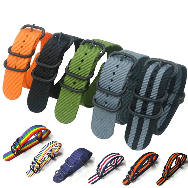 Wholesale Como Gold Grey Militray Navy Blue Orange Original Unique Nato Nylon Striped Watch Strap Band 20 22 24mm, 16 colors
Wholesale Como Gold Grey Militray Navy Blue Orange Original Unique Nato Nylon Striped Watch Strap Band 20 22 24mm, 16 colors