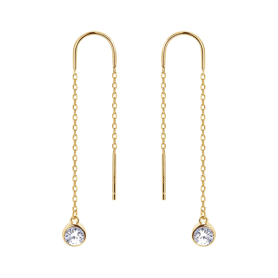 925 sterling silver jewelry industry luxury 14k gold plated stunning bezel ear threader chain earrings
925 sterling silver jewelry industry luxury 14k gold plated stunning bezel ear threader chain earrings