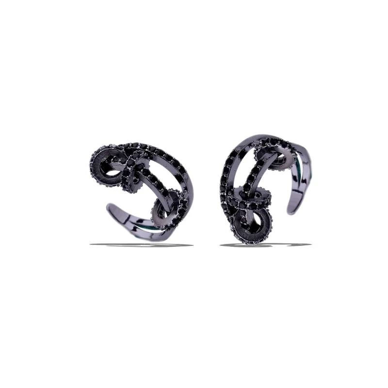 Dr. Jewelry Wholesale Black Cubic Zirconia Ear Bone Clip Earrings For Women Holiday Gift
Dr. Jewelry Wholesale Black Cubic Zirconia Ear Bone Clip Earrings For Women Holiday Gift