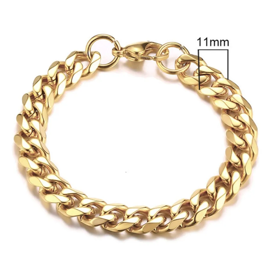 Hip Hop Jewelry Stainless Steel Gold Cuban Link Chain Bracelet Men, Gold,silver, black
Hip Hop Jewelry Stainless Steel Gold Cuban Link Chain Bracelet Men, Gold,silver, black