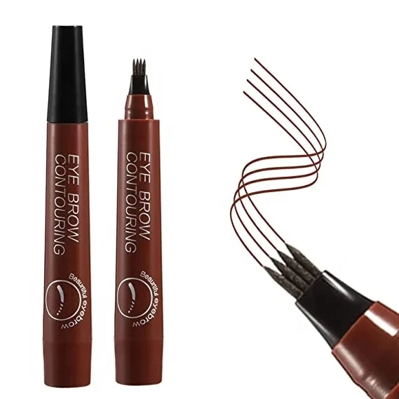 The roots are distinct wild eyebrow pencil four-fork four-head non-decolorizing lasting simulation net red four-fork liquid thru
The roots are distinct wild eyebrow pencil four-fork four-head non-decolorizing lasting simulation net red four-fork liquid thru