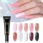 BORN PRETTY 10 Colors 20ml Nail Extension Gel Pebble UV Nail Art Finger Extension Nail Gel Polish