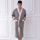 2019 hotel style dressing gown and bathrobe for men