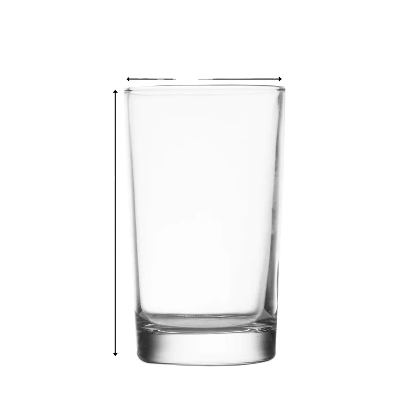 230ml straight borosilicate drinking glass cup Thin walled borosilicate water glass / tumbler
230ml straight borosilicate drinking glass cup Thin walled borosilicate water glass / tumbler