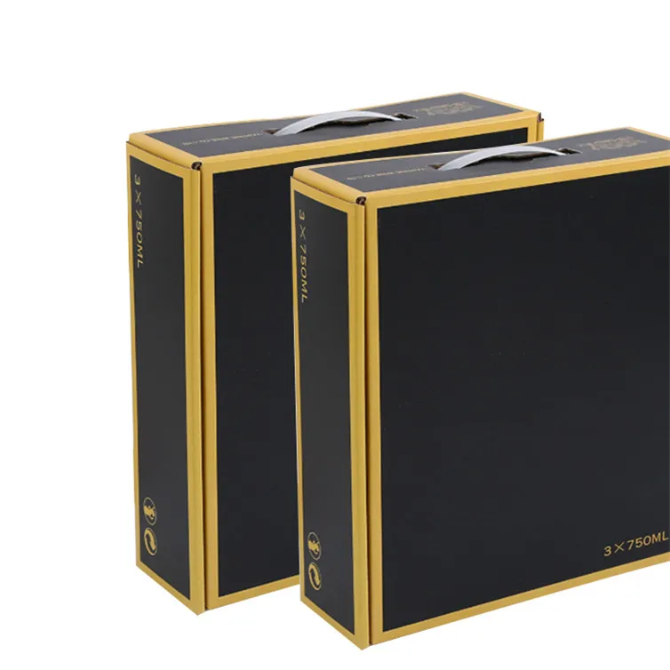 6 bottle wine box - buy wine glass box,luxury champagne gift box