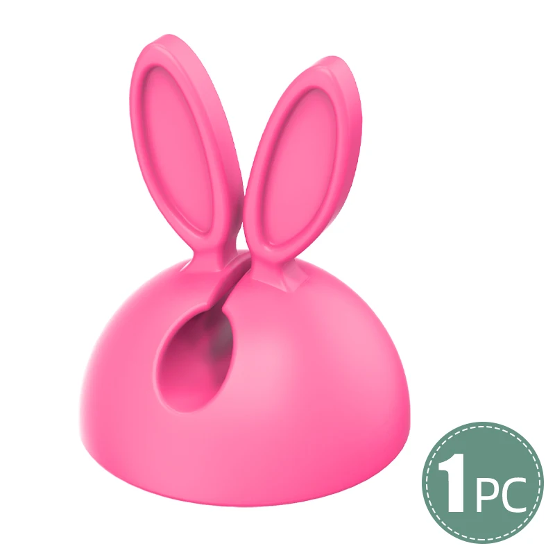 New Cute Little Rabbit Cable Fixer Silicone Fixer Earphone Cable Winding Device Data Trimmer Buckle
New Cute Little Rabbit Cable Fixer Silicone Fixer Earphone Cable Winding Device Data Trimmer Buckle